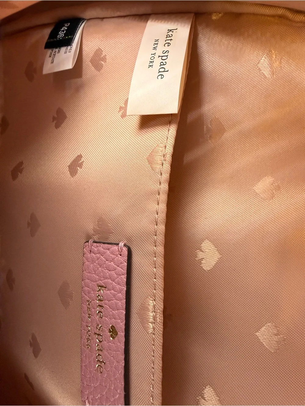 Kate Spade x Archie Comics - Betty & Veronica Pink Medium Leather Backpack Purse